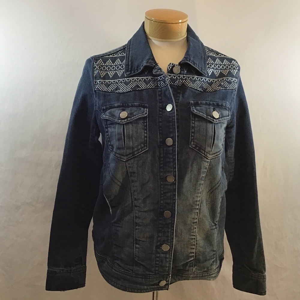 Tantrums Embroidery Denim Jacket